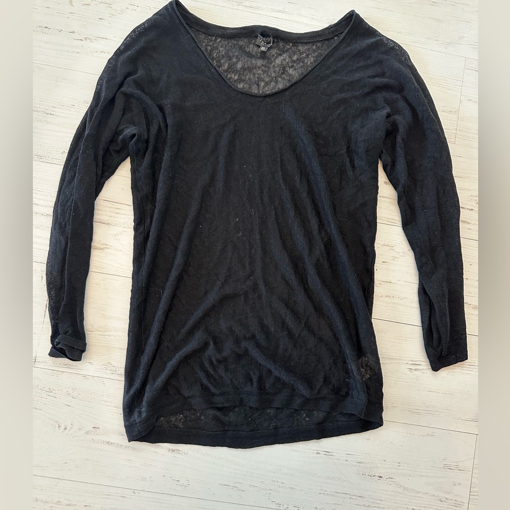 Aritzia Babaton Linen Shirt